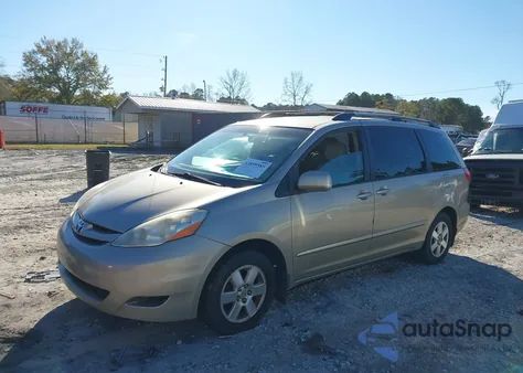 2008 Toyota Sienna Xle из США, поврежденный, VIN 5TDZK22C18S129832